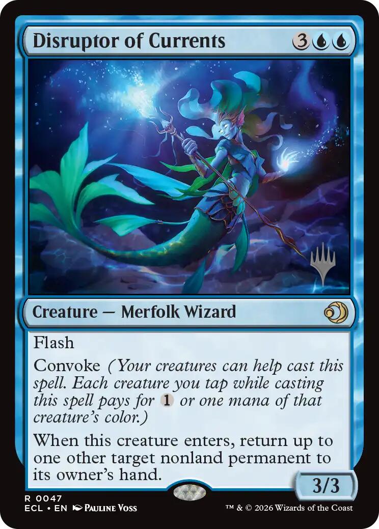 Disruptor of Currents [Lorwyn Eclipsed Promos] | Cards and Coasters CA