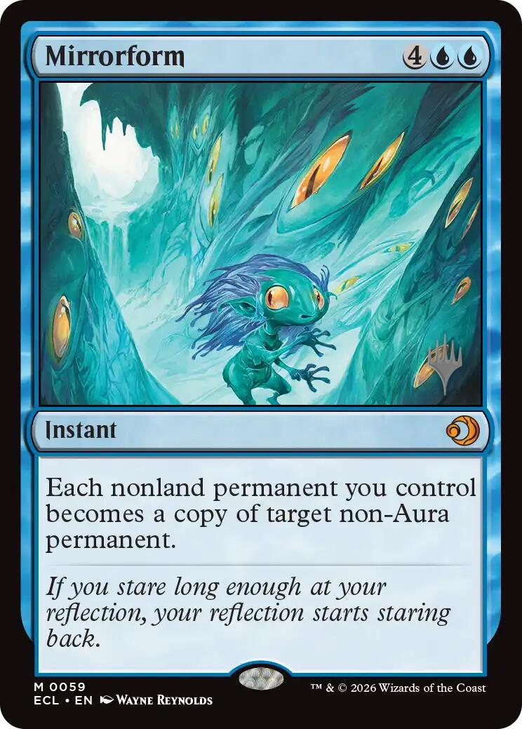 Mirrorform [Lorwyn Eclipsed Promos] | Cards and Coasters CA
