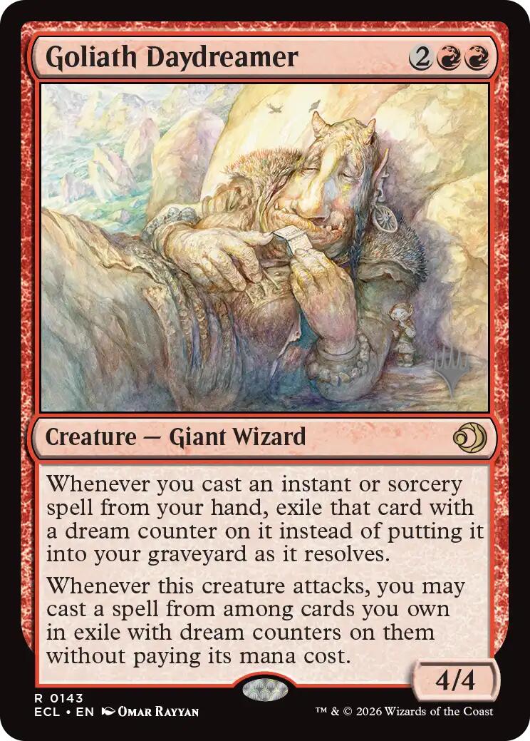 Goliath Daydreamer [Lorwyn Eclipsed Promos] | Cards and Coasters CA