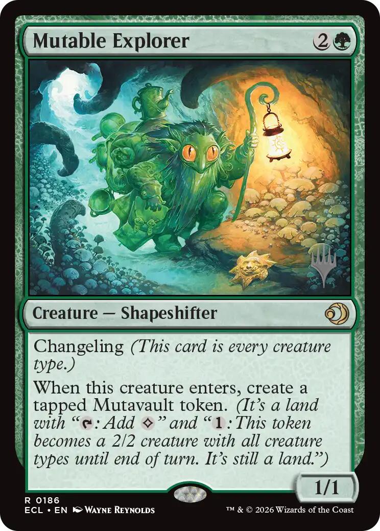 Mutable Explorer [Lorwyn Eclipsed Promos] | Cards and Coasters CA