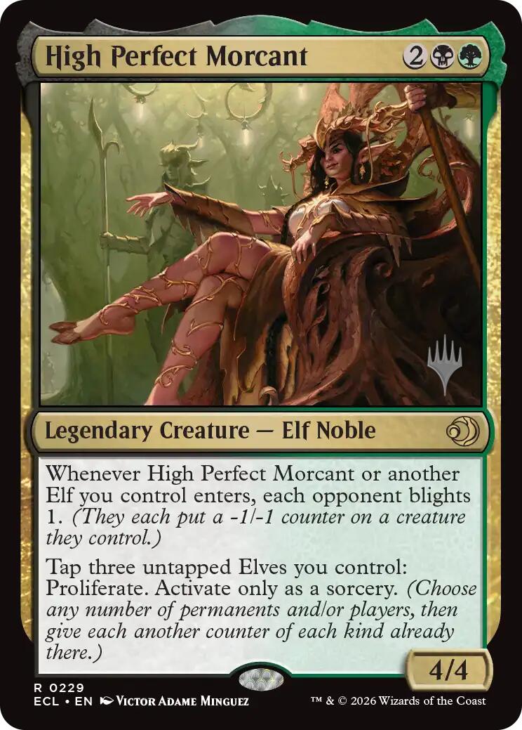 High Perfect Morcant [Lorwyn Eclipsed Promos] | Cards and Coasters CA