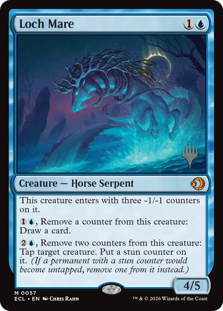 Loch Mare [Lorwyn Eclipsed Promos] | Cards and Coasters CA
