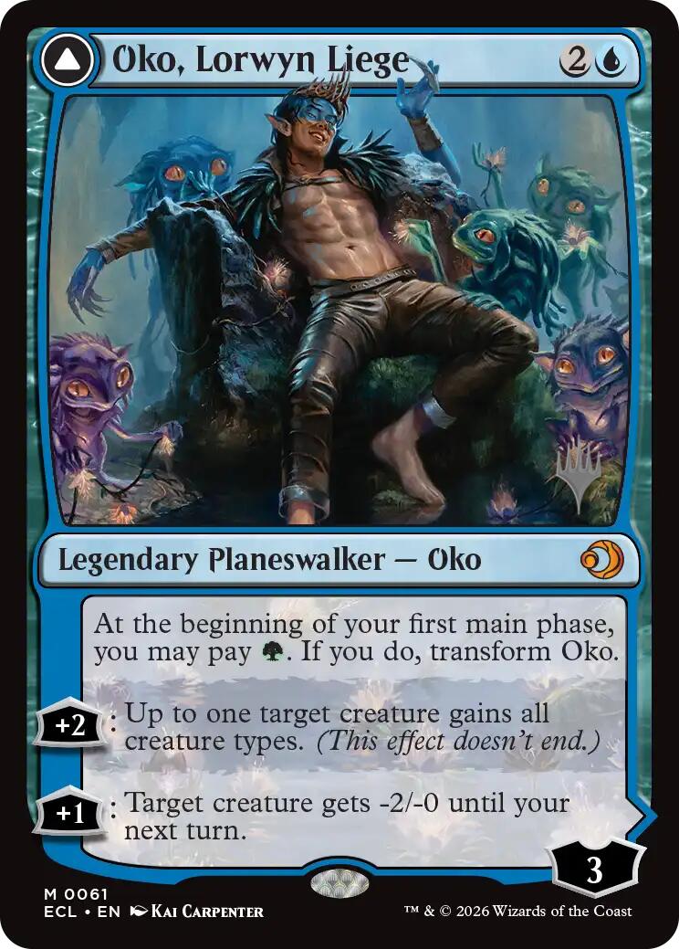 Oko, Lorwyn Liege [Lorwyn Eclipsed Promos] | Cards and Coasters CA