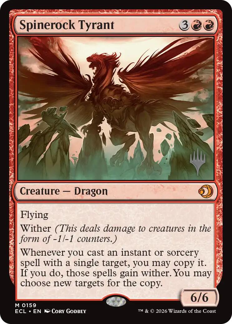 Spinerock Tyrant [Lorwyn Eclipsed Promos] | Cards and Coasters CA