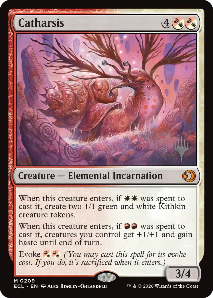 Catharsis [Lorwyn Eclipsed Promos] | Cards and Coasters CA