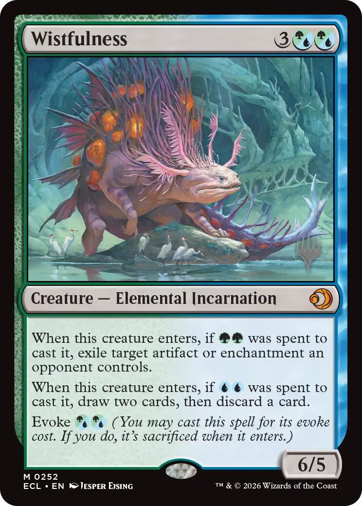 Wistfulness [Lorwyn Eclipsed Promos] | Cards and Coasters CA