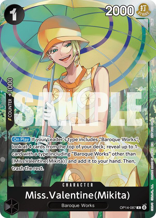 Miss.Valentine(Mikita) (Dash Pack) [The Azure Sea's Seven] | Cards and Coasters CA