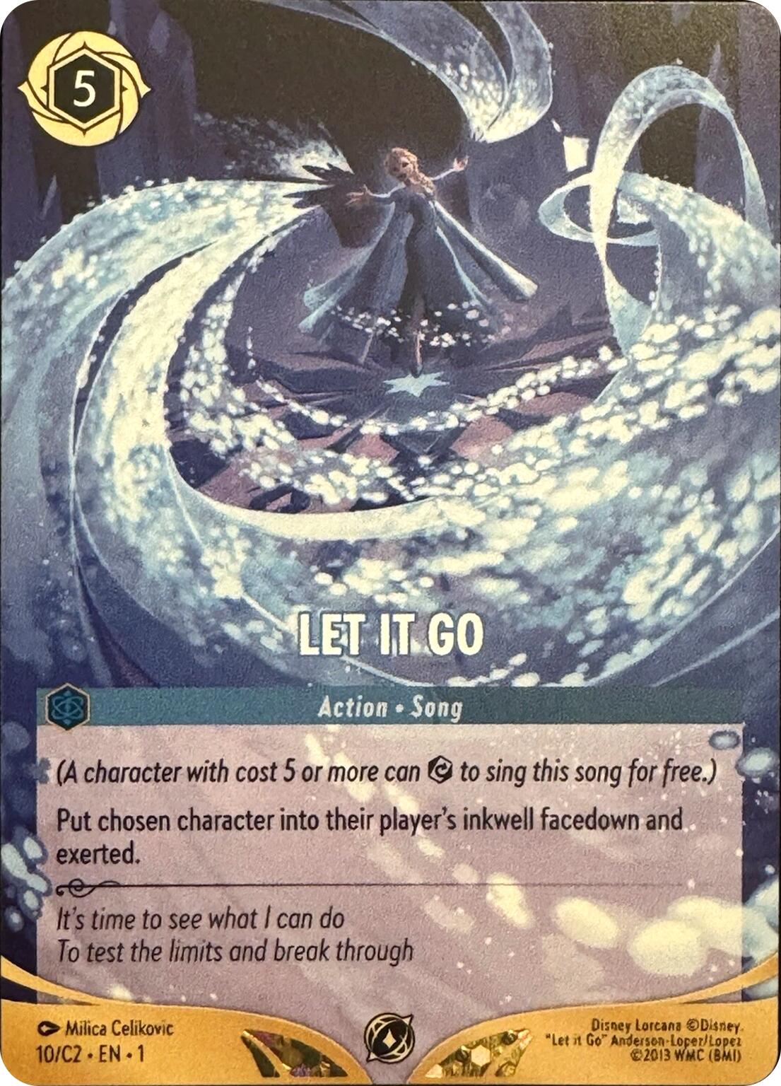 Let It Go (Disney Lorcana Challenge) (10) [Promo Cards] | Cards and Coasters CA
