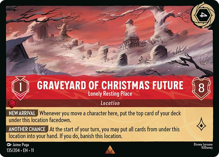 Graveyard of Christmas Future - Lonely Resting Place (135/204) [Winterspell] | Cards and Coasters CA