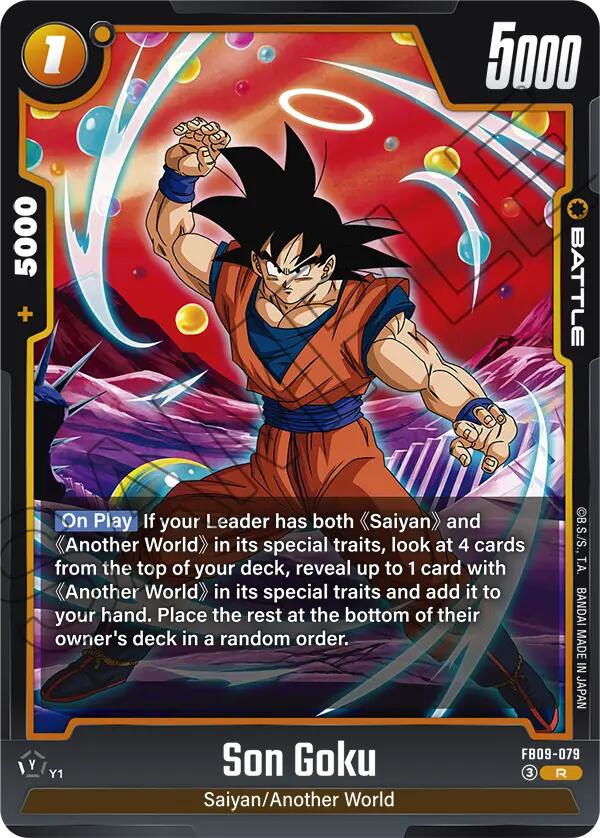 Son Goku (FB09-079) [Dual Evolution] | Cards and Coasters CA
