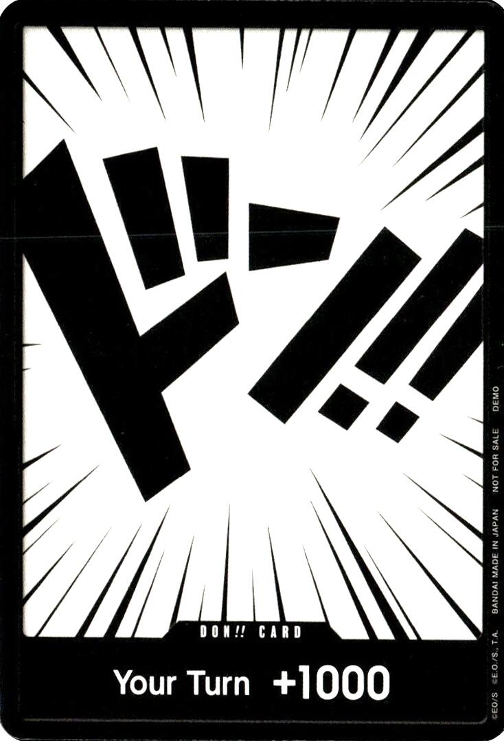 DON!! Card [One Piece Demo Deck Cards] | Cards and Coasters CA