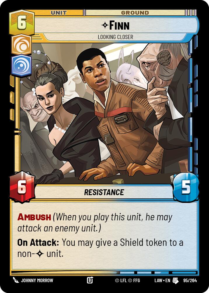 Finn - Looking Closer (95/264) (95/264) [A Lawless Time] | Cards and Coasters CA