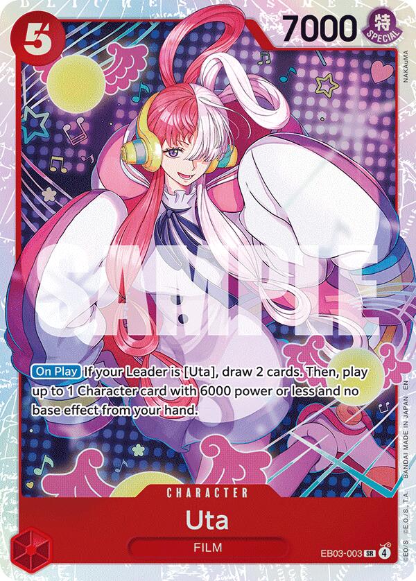 Uta [Extra Booster: One Piece Heroines Edition] | Cards and Coasters CA