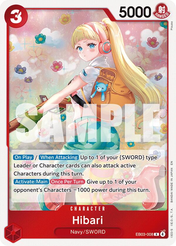 Hibari [Extra Booster: One Piece Heroines Edition] | Cards and Coasters CA
