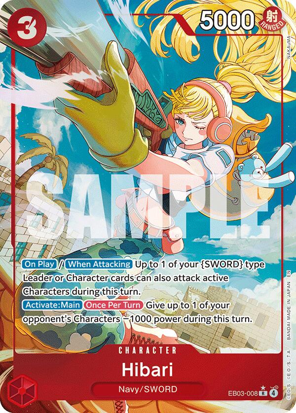 Hibari (Alternate Art) [Extra Booster: One Piece Heroines Edition] | Cards and Coasters CA