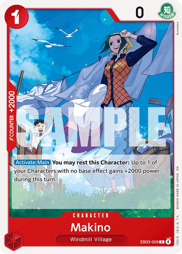 Makino [Extra Booster: One Piece Heroines Edition] | Cards and Coasters CA