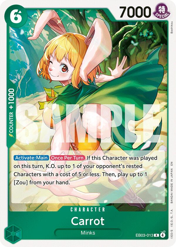 Carrot [Extra Booster: One Piece Heroines Edition] | Cards and Coasters CA