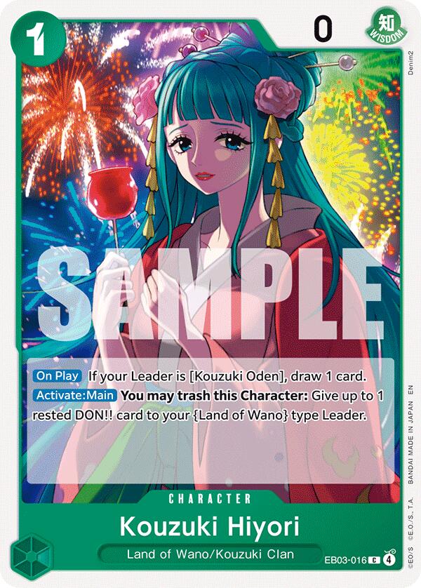 Kouzuki Hiyori [Extra Booster: One Piece Heroines Edition] | Cards and Coasters CA