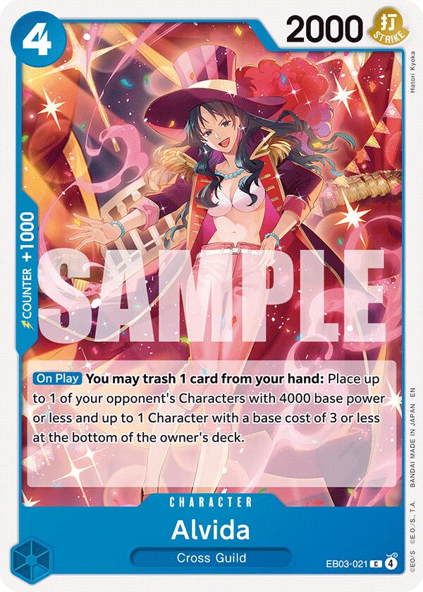 Alvida [Extra Booster: One Piece Heroines Edition] | Cards and Coasters CA