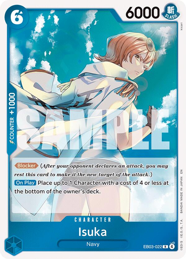 Isuka [Extra Booster: One Piece Heroines Edition] | Cards and Coasters CA