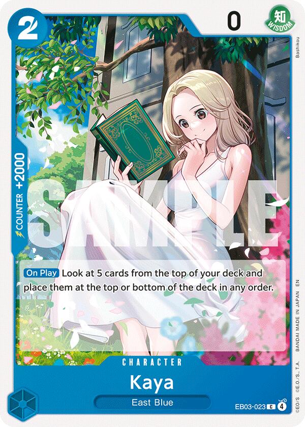 Kaya [Extra Booster: One Piece Heroines Edition] | Cards and Coasters CA