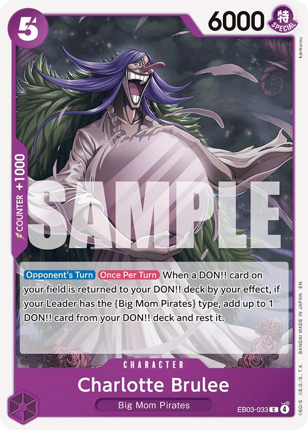 Charlotte Brulee [Extra Booster: One Piece Heroines Edition] | Cards and Coasters CA