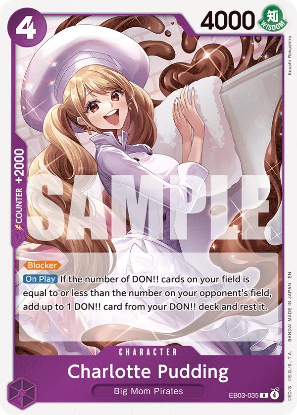 Charlotte Pudding [Extra Booster: One Piece Heroines Edition] | Cards and Coasters CA