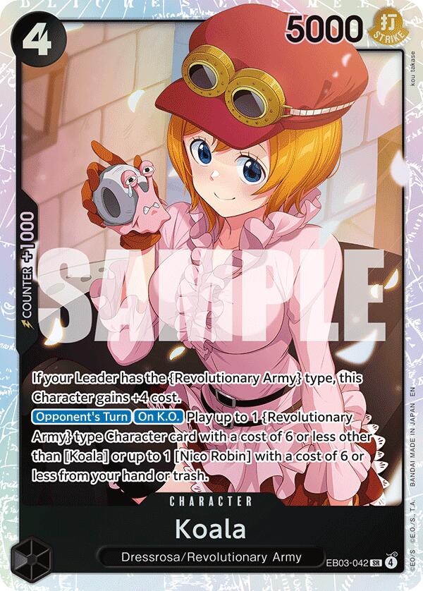 Koala [Extra Booster: One Piece Heroines Edition] | Cards and Coasters CA