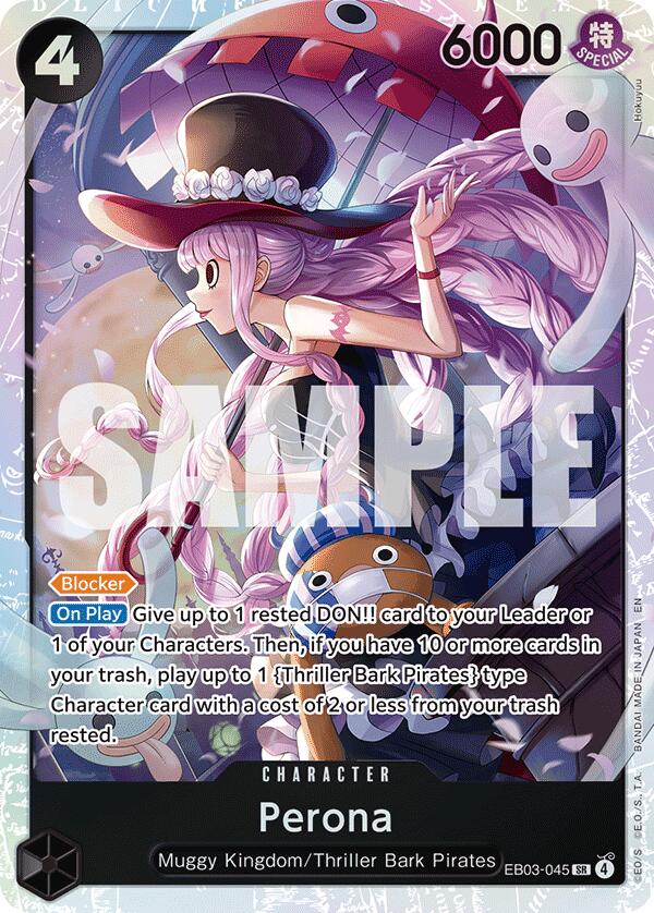 Perona [Extra Booster: One Piece Heroines Edition] | Cards and Coasters CA