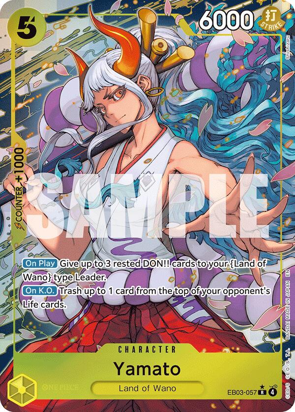 Yamato (Alternate Art) [Extra Booster: One Piece Heroines Edition] | Cards and Coasters CA