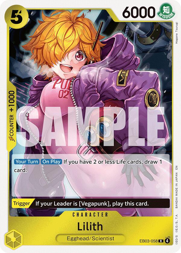 Lilith [Extra Booster: One Piece Heroines Edition] | Cards and Coasters CA