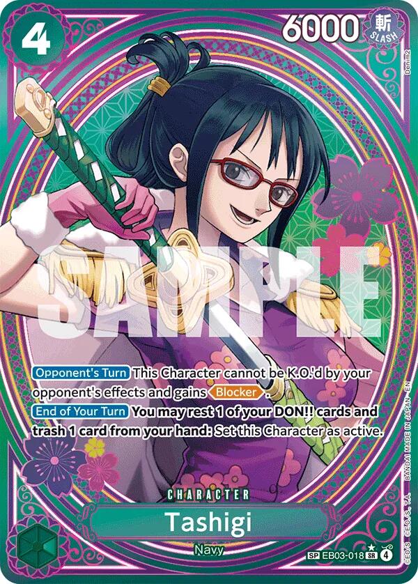 Tashigi (SP) [Extra Booster: One Piece Heroines Edition] | Cards and Coasters CA