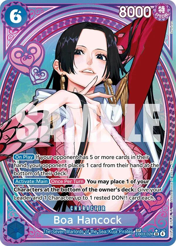 Boa Hancock (SP) [Starter Deck: Film Edition] | Cards and Coasters CA
