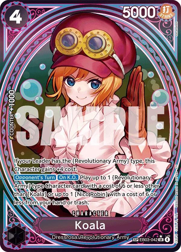 Koala (SP) [Extra Booster: One Piece Heroines Edition] | Cards and Coasters CA
