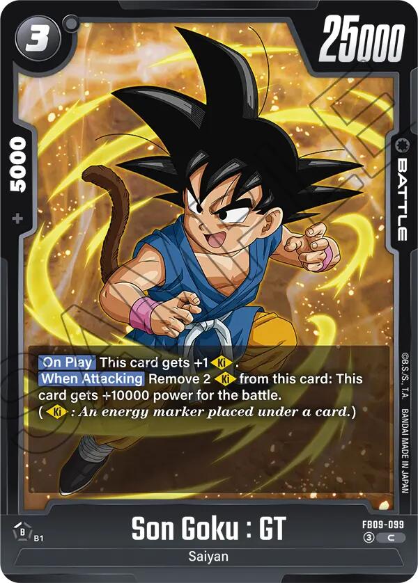 Son Goku : GT (FB09-099) [Dual Evolution] | Cards and Coasters CA