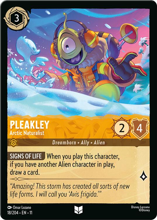 Pleakley - Arctic Naturalist (18/204) [Winterspell] | Cards and Coasters CA