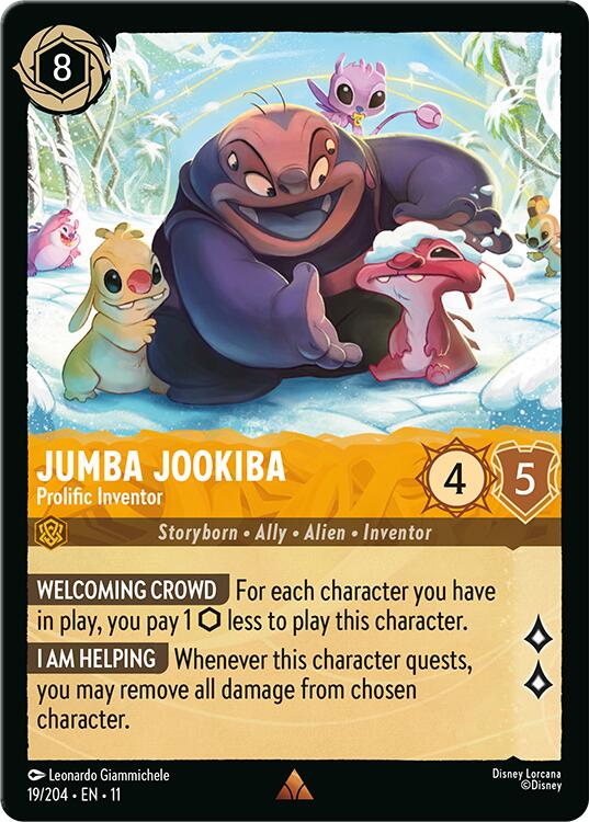 Jumba Jookiba - Prolific Inventor (19/204) [Winterspell] | Cards and Coasters CA