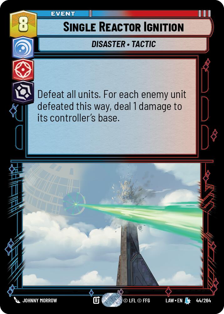 Single Reactor Ignition (44/264) (44/264) [A Lawless Time] | Cards and Coasters CA