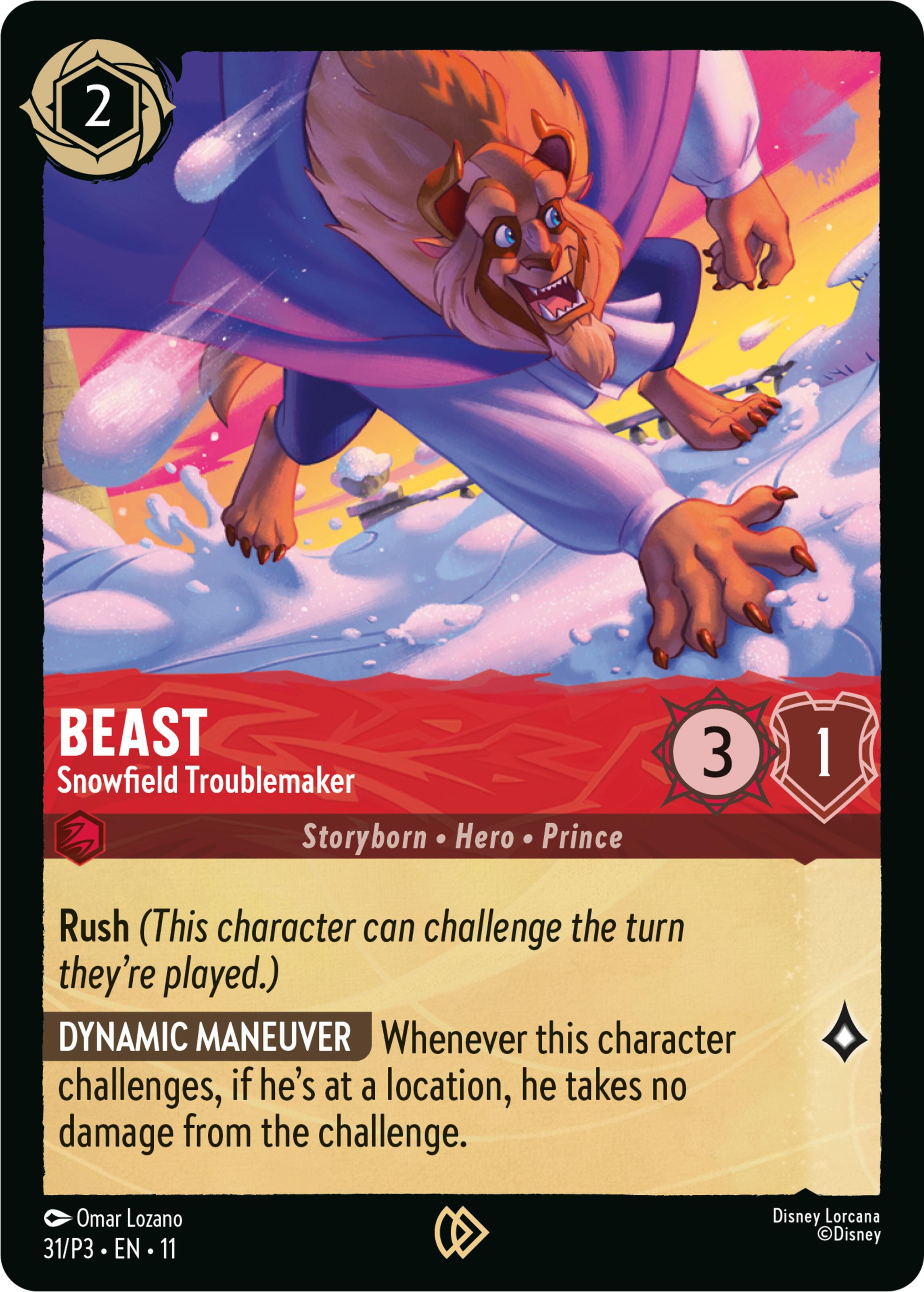 Beast - Snowfield Troublemaker (31) [Promo Cards] | Cards and Coasters CA