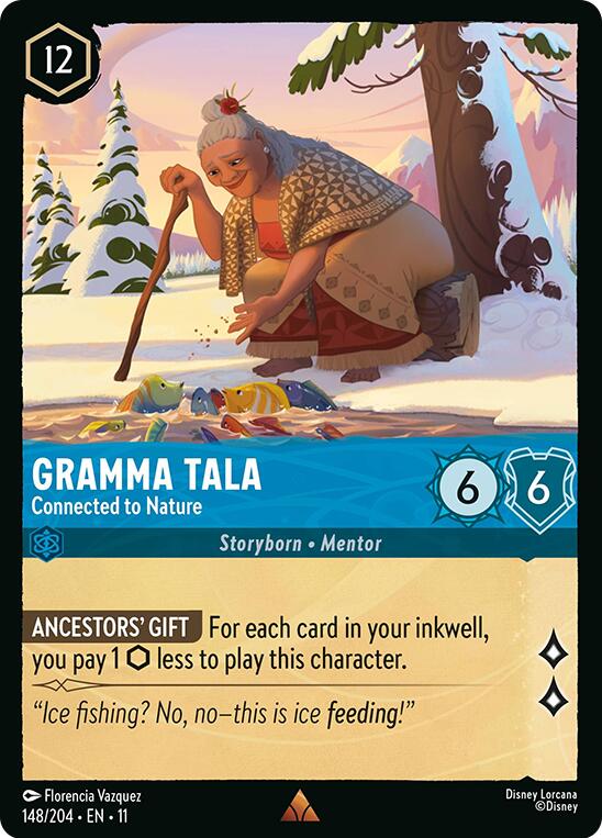 Gramma Tala - Connected to Nature (148/204) [Winterspell] | Cards and Coasters CA