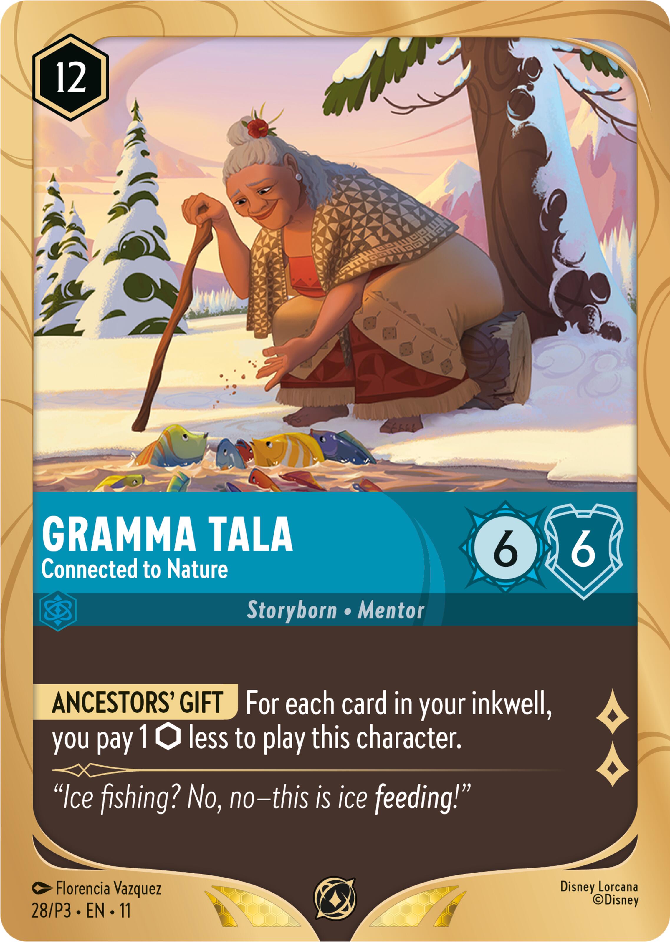 Gramma Tala - Connected to Nature (28) [Promo Cards] | Cards and Coasters CA