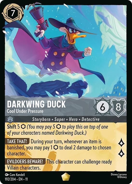 Darkwing Duck - Cool Under Pressure (192/204) [Winterspell] | Cards and Coasters CA