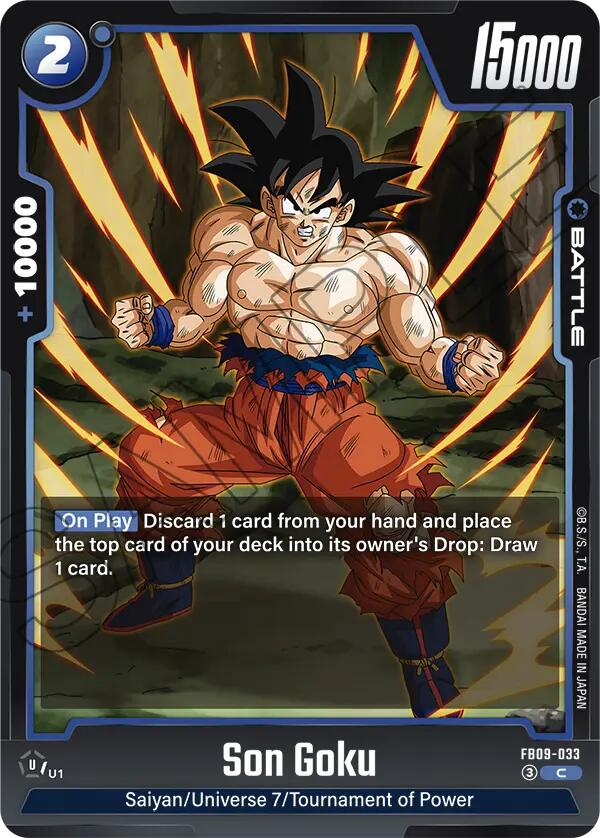 Son Goku (FB09-033) [Dual Evolution] | Cards and Coasters CA