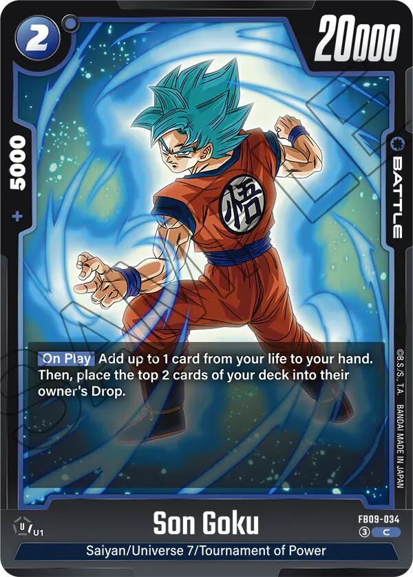 Son Goku (FB09-034) [Dual Evolution] | Cards and Coasters CA