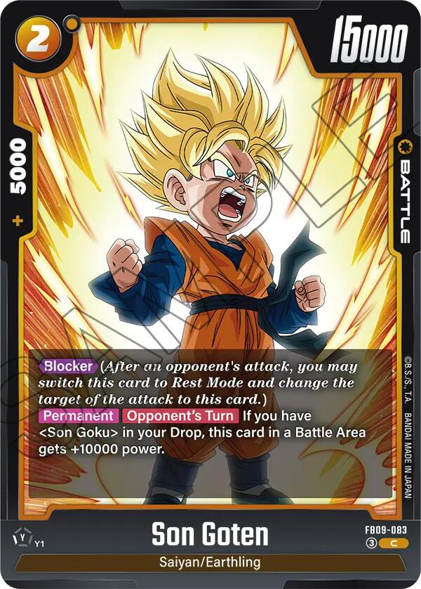 Son Goten [Dual Evolution] | Cards and Coasters CA
