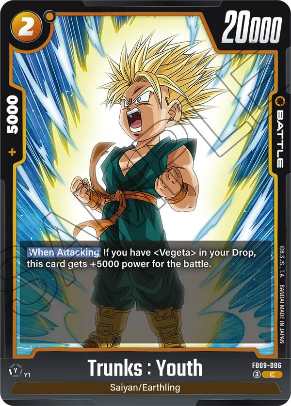 Trunks : Youth [Dual Evolution] | Cards and Coasters CA