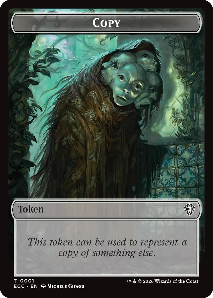 Copy // Elemental (0002) Double-Sided Token [Lorwyn Eclipsed Tokens] | Cards and Coasters CA