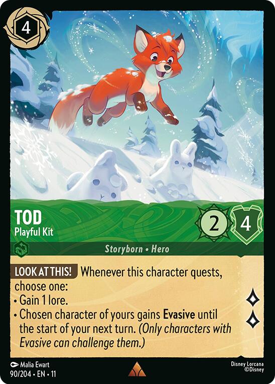 Tod - Playful Kit (90/204) [Winterspell] | Cards and Coasters CA