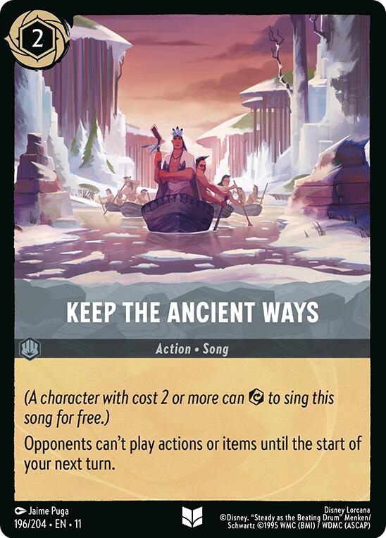 Keep the Ancient Ways (196/204) [Winterspell] | Cards and Coasters CA