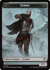 Zombie // Snake Double-Sided Token [Lorwyn Eclipsed Tokens] | Cards and Coasters CA